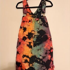 Dickies Multicolor Tie-Dye Overalls